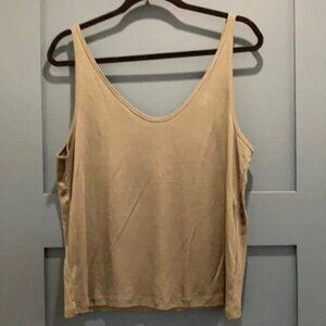 H&m Light Brown Tank Top medium​​